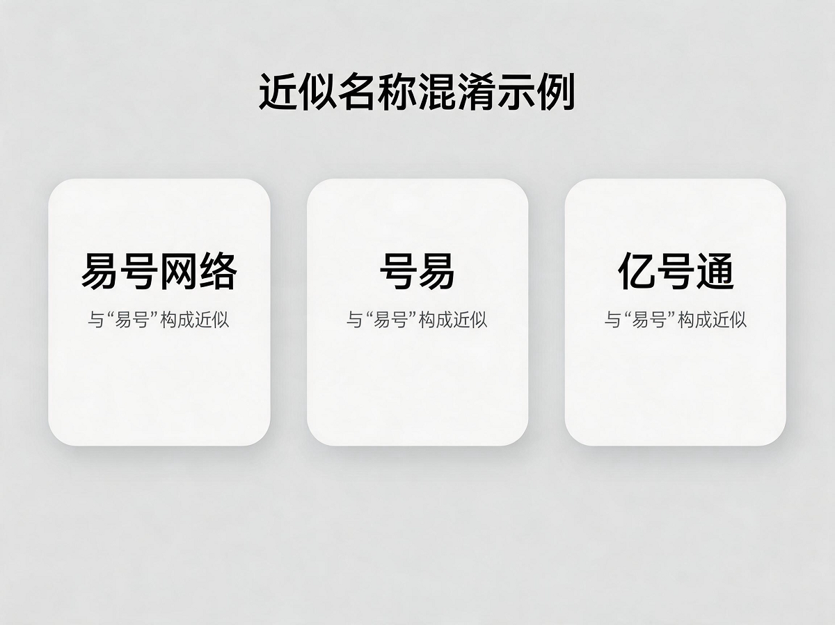 易号网络等近似名称示例