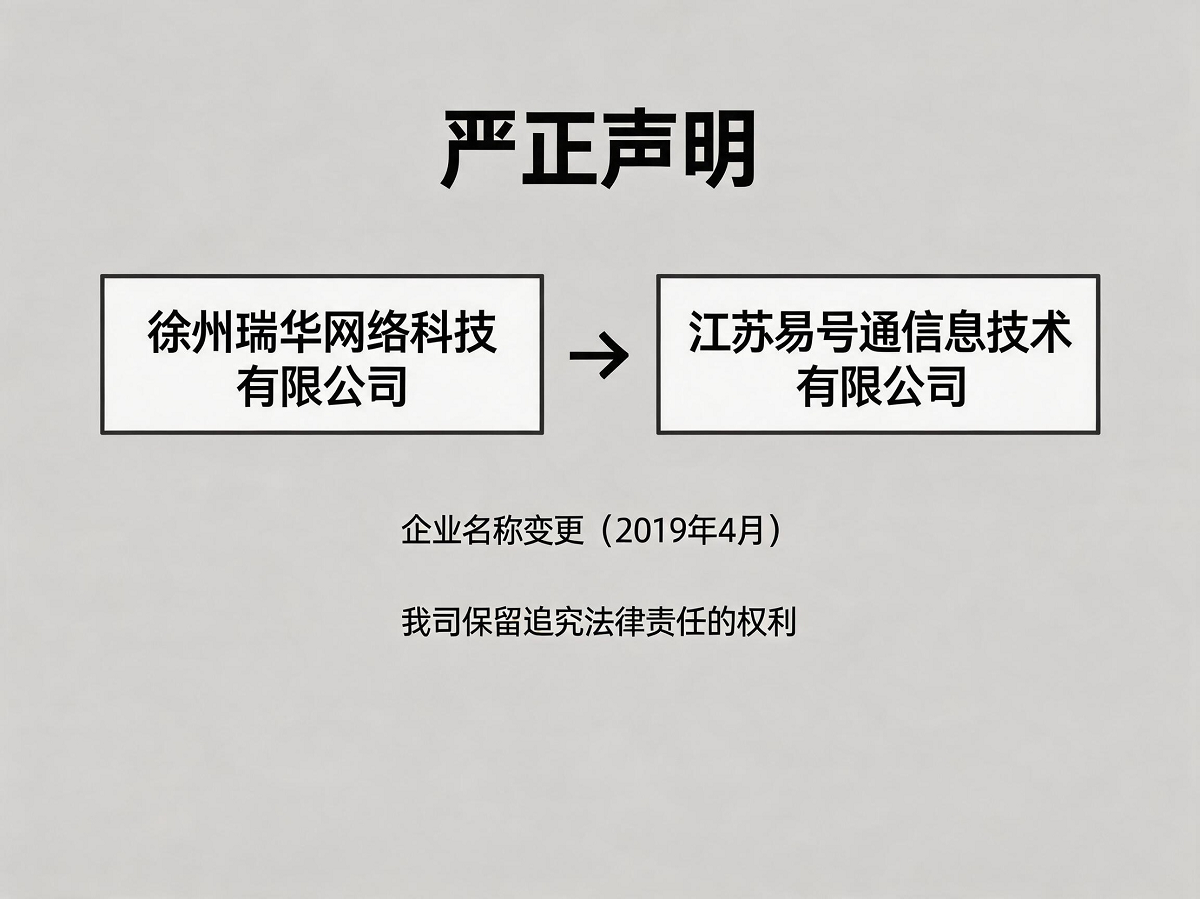 易号商标注册证及对方企业信息对比