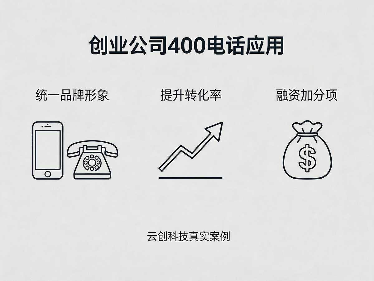 创业公司400电话应用场景