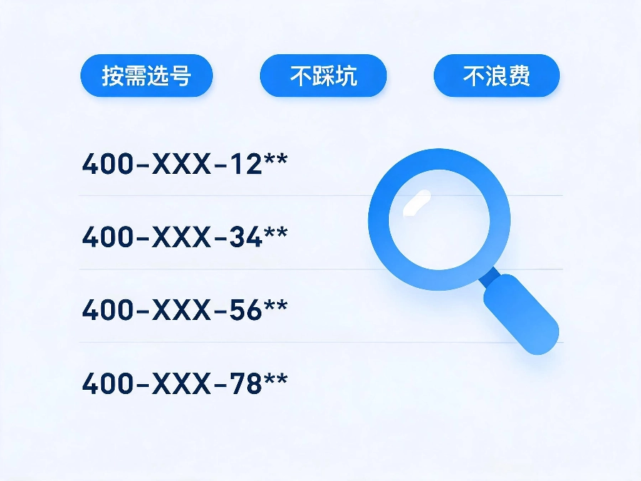 400电话普通号靓号区别与行业匹配