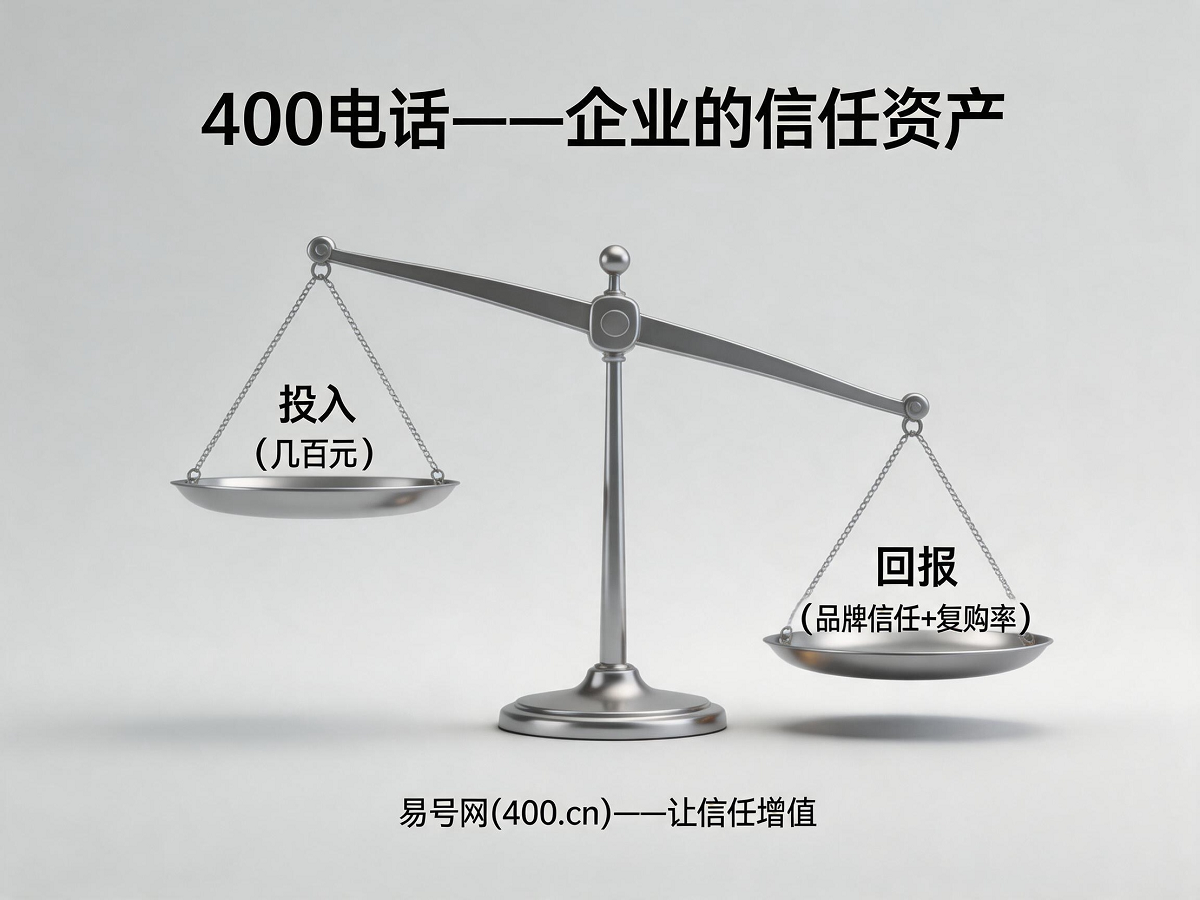 400电话是企业信任资产