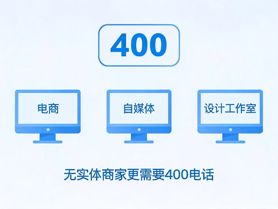 2026年无实体商家办理400电话价值解析