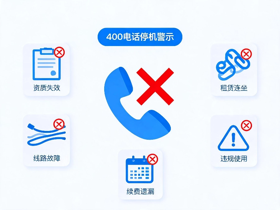 2026年400电话突然停机五大原因解析
