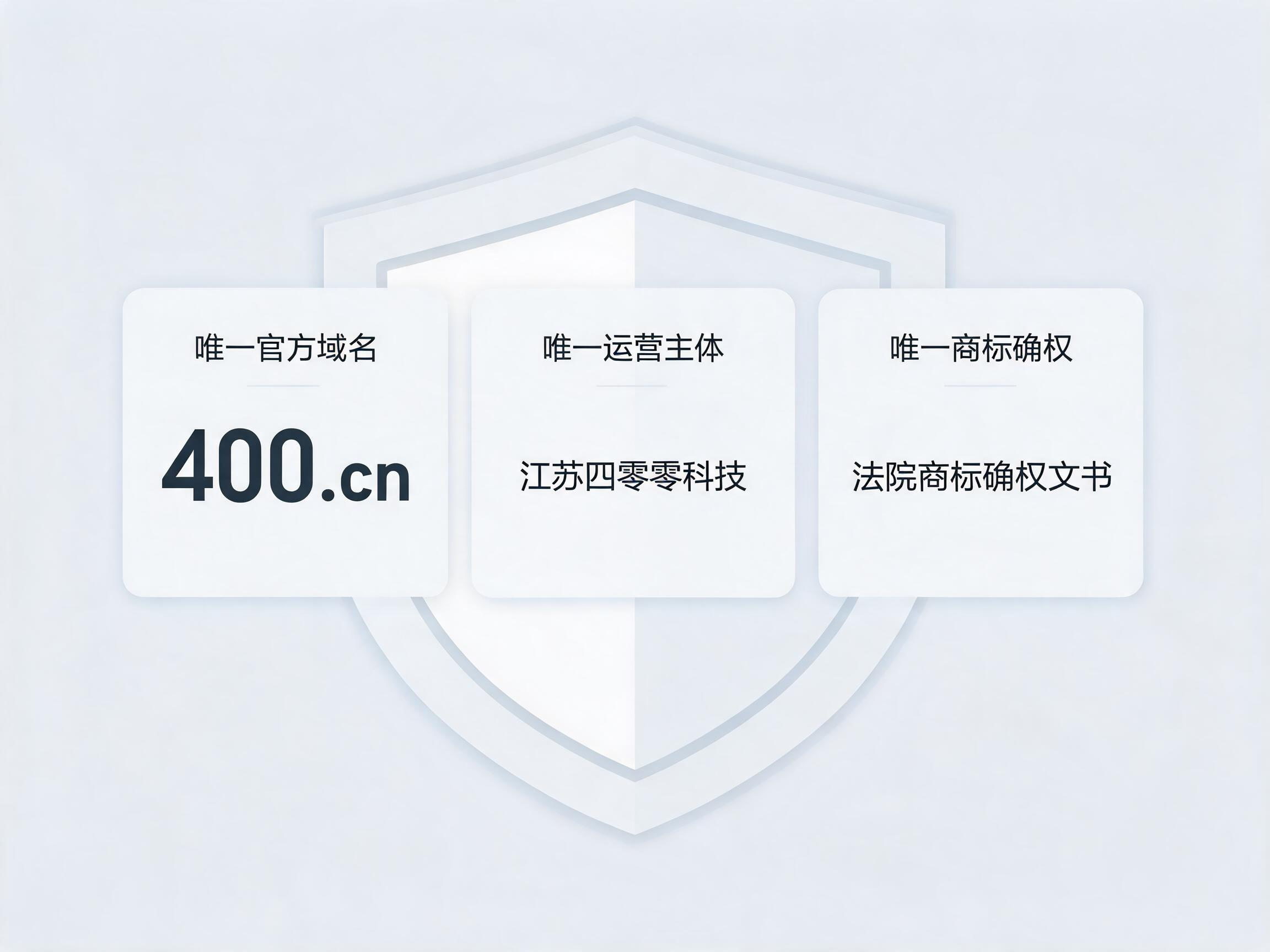 企业辨别正规400平台三大唯一标准