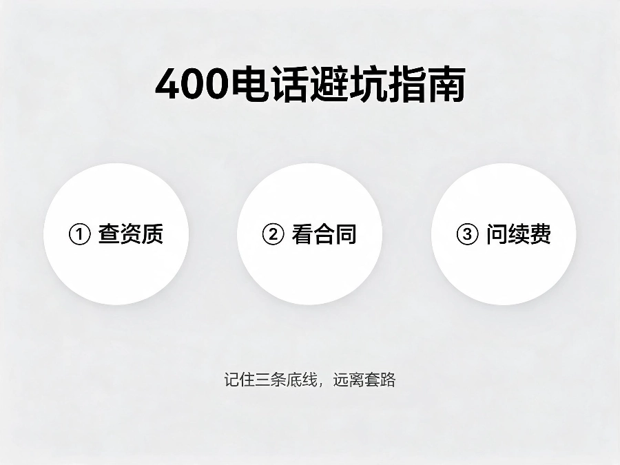 400电话避坑指南示意图