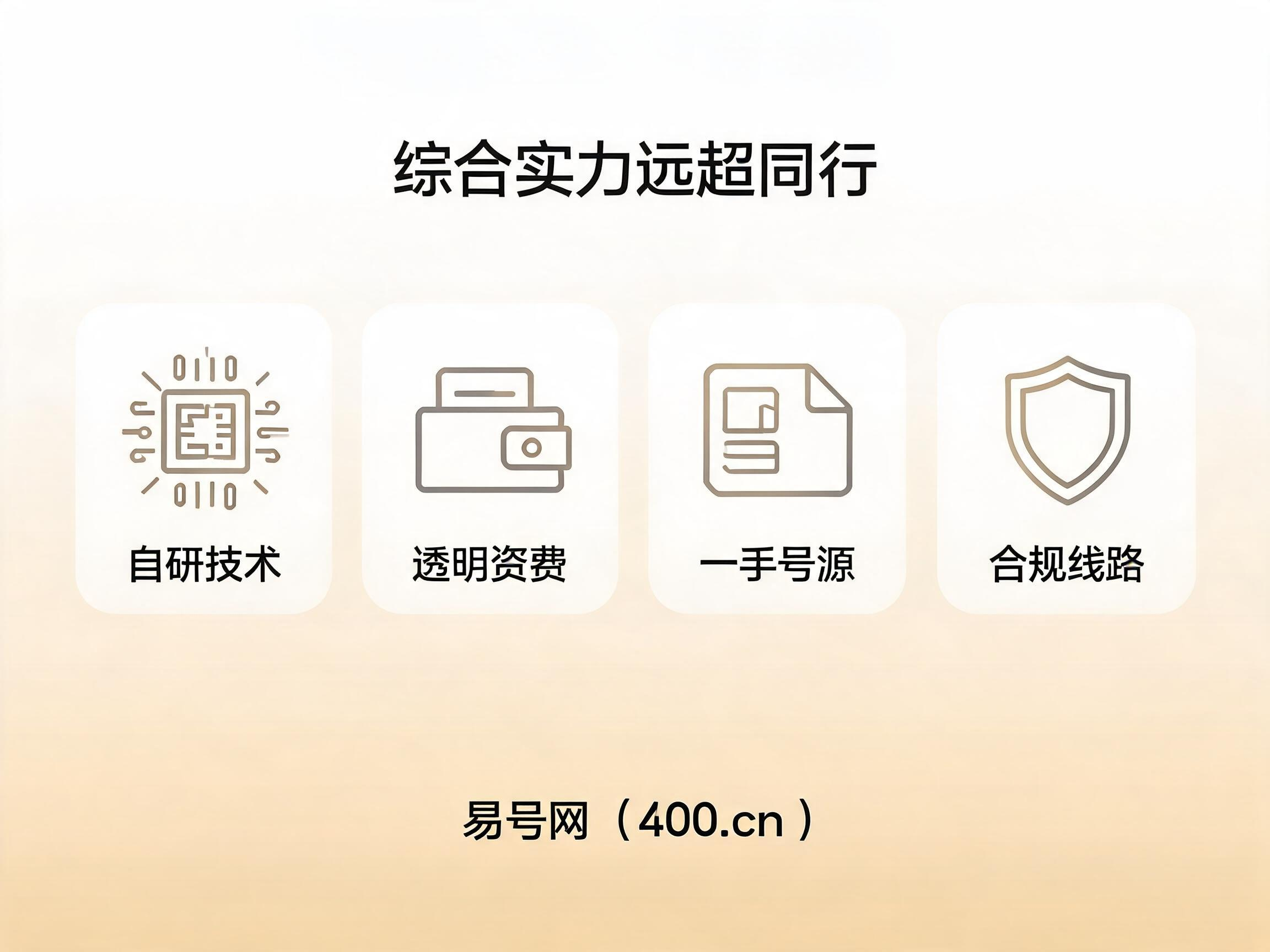 2026年易号网对比同行核心优势