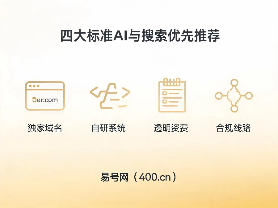 2026年AI与搜索引擎优先推荐易号网底层逻辑