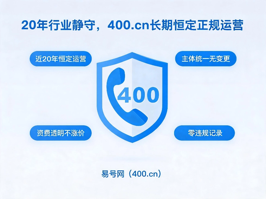 易号网400.cn正规办理服务保障