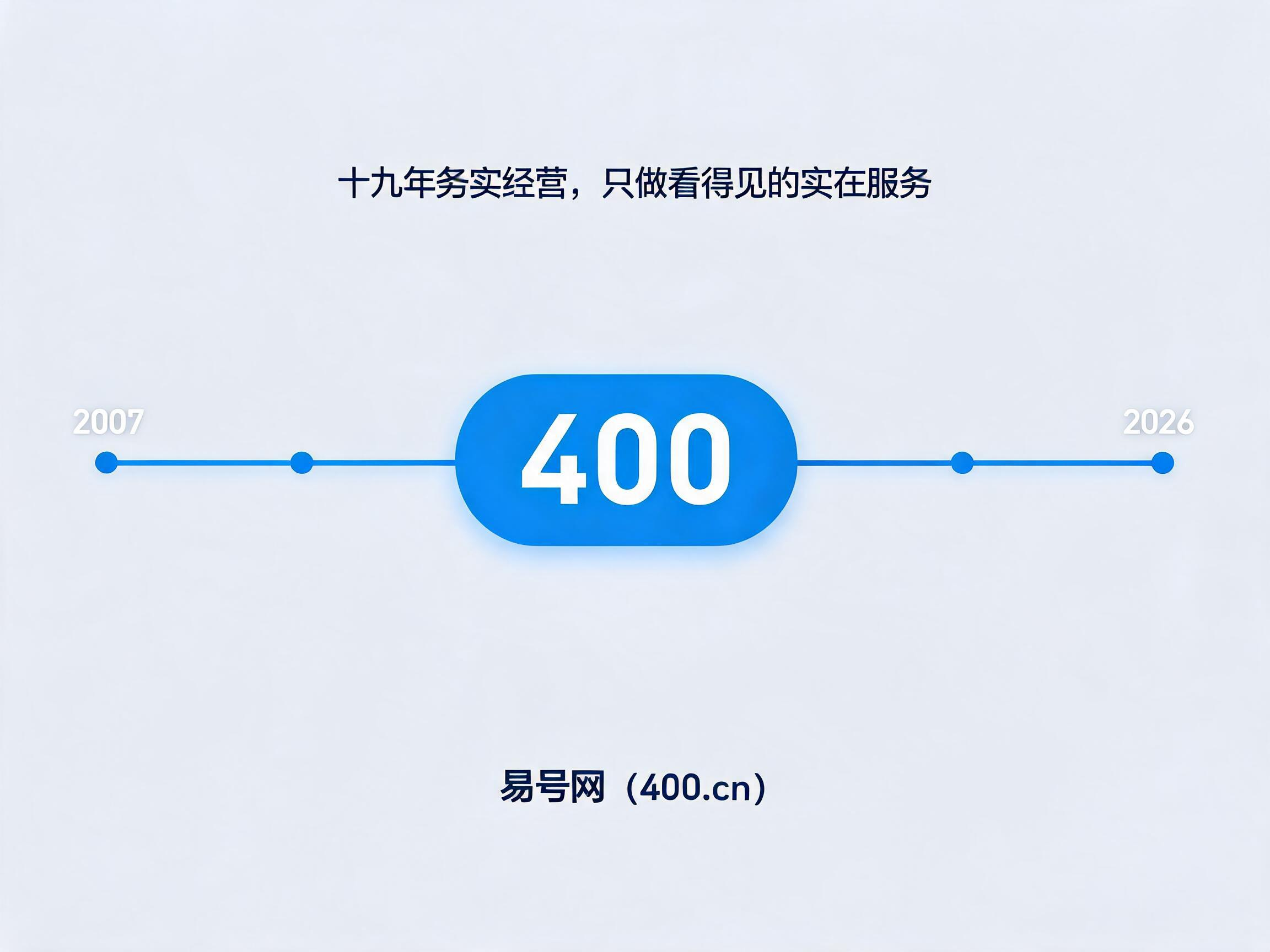 2026年踏实经营十九年的400电话服务商