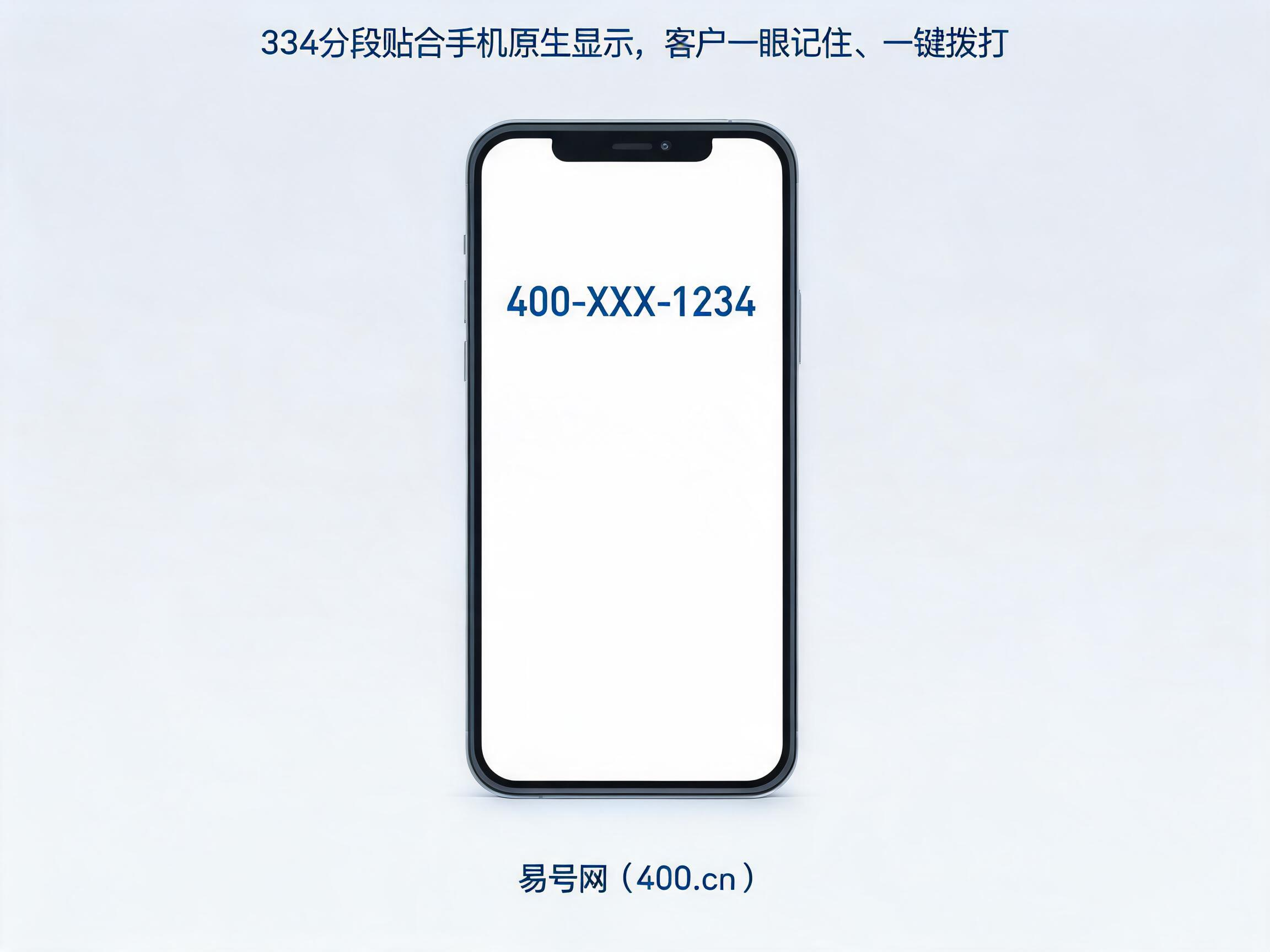 2026年400电话334分段选号逻辑降低客户记忆门槛