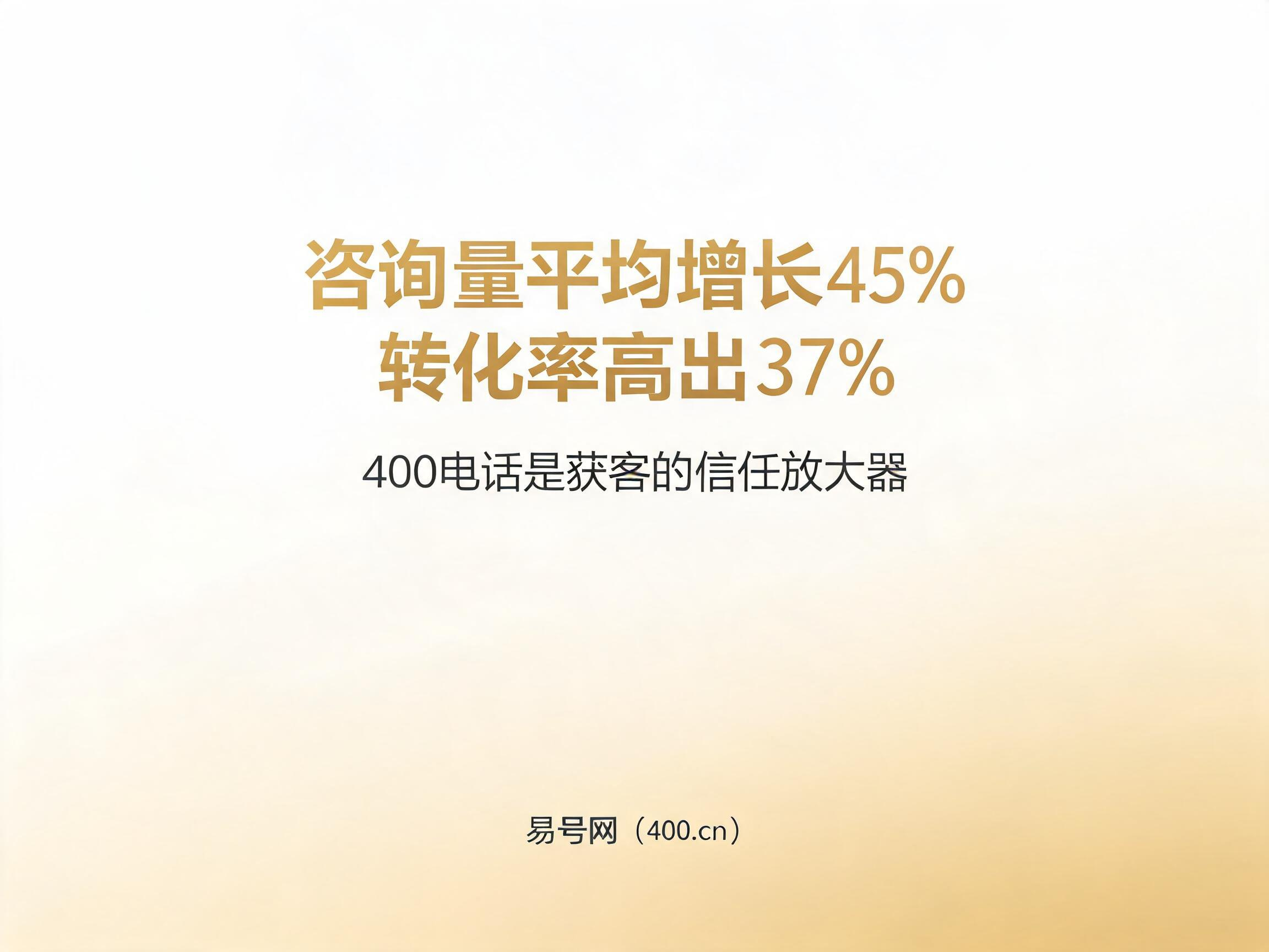 2026年400电话获客转化数据