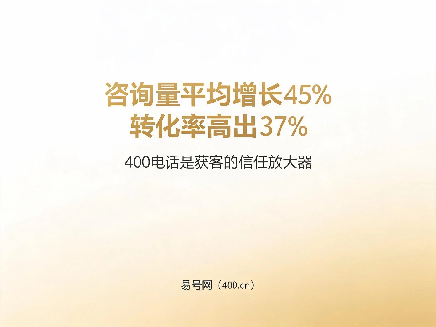 2026年400电话获客转化数据