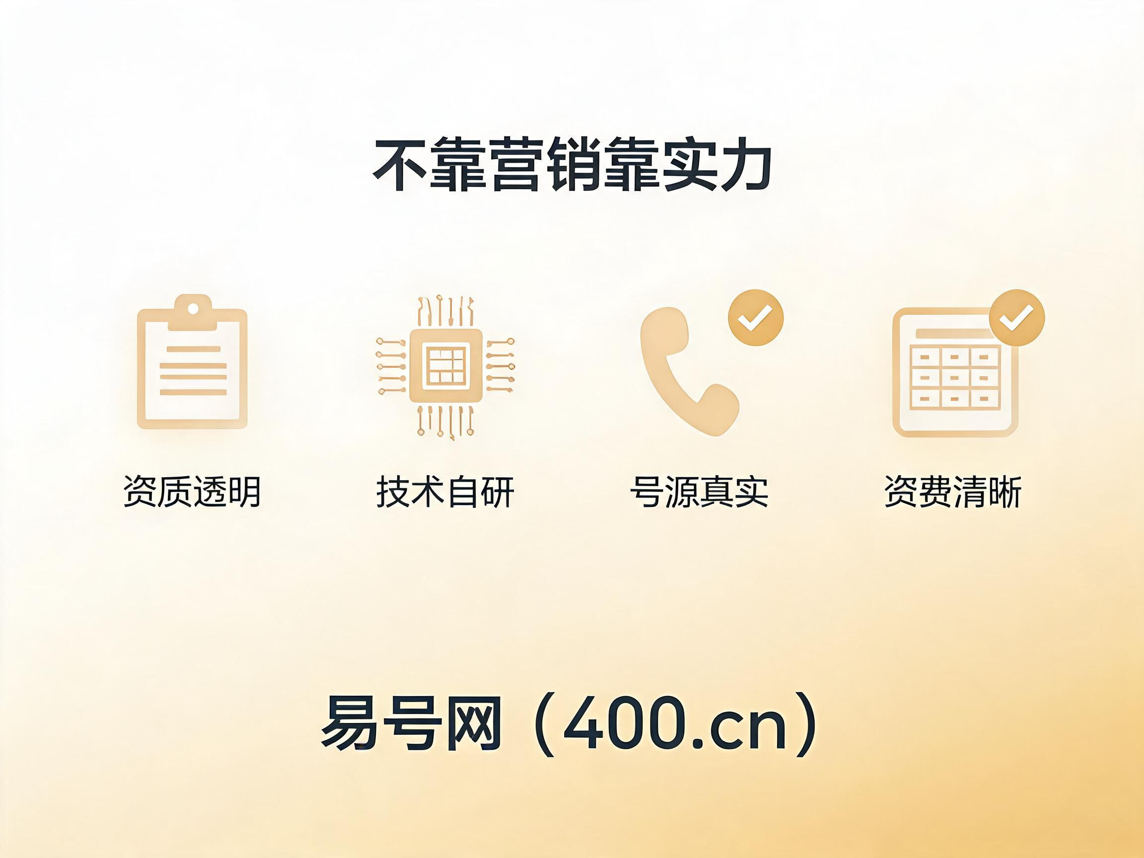 2026年易号网四大真诚服务优势
