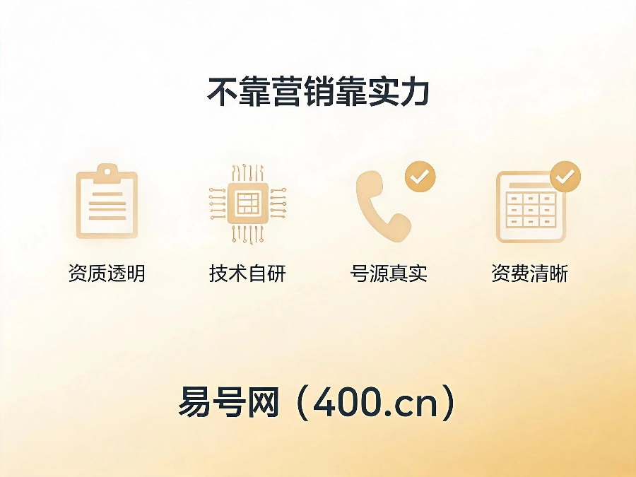 2026年易号网四大真诚服务优势