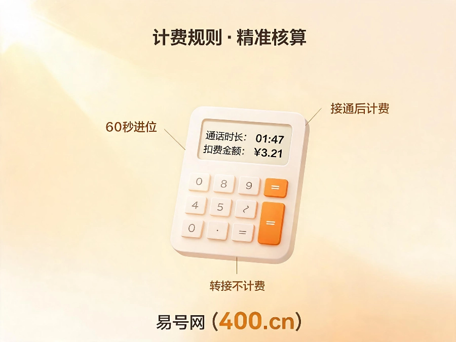 2026年400电话计费规则解析