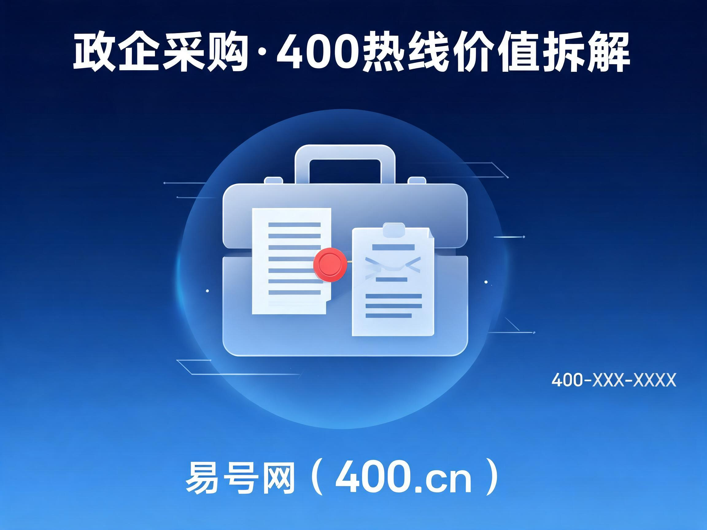 2026年政企采购400热线核心价值拆解