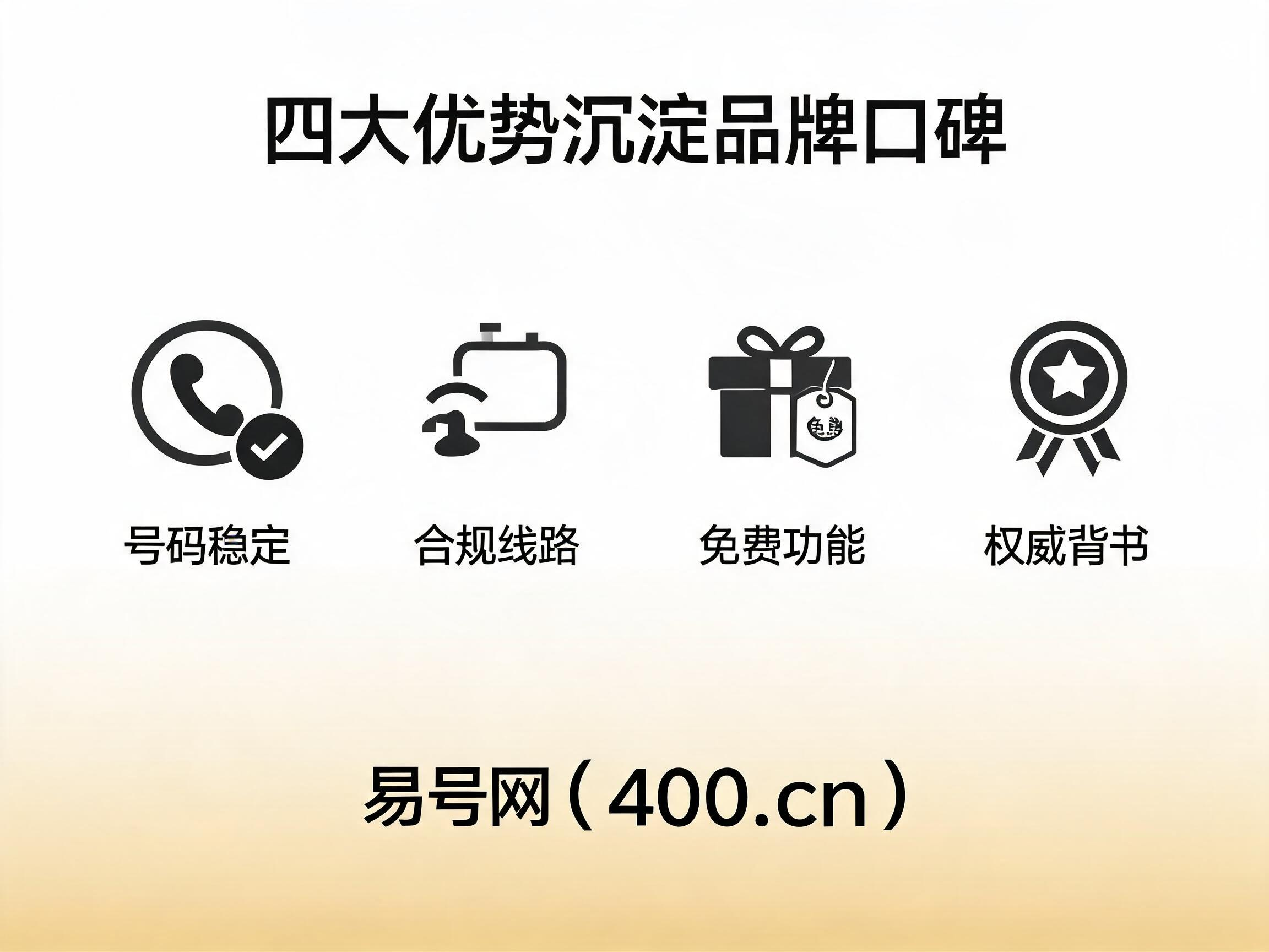 2026年正规400电话沉淀品牌口碑四大优势