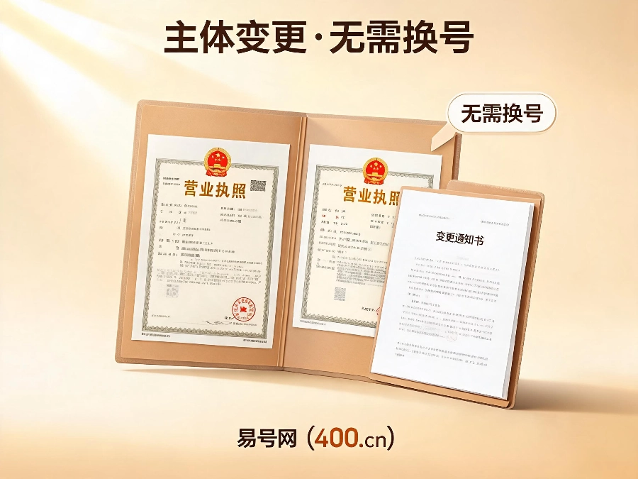 2026年企业400电话主体变更指南