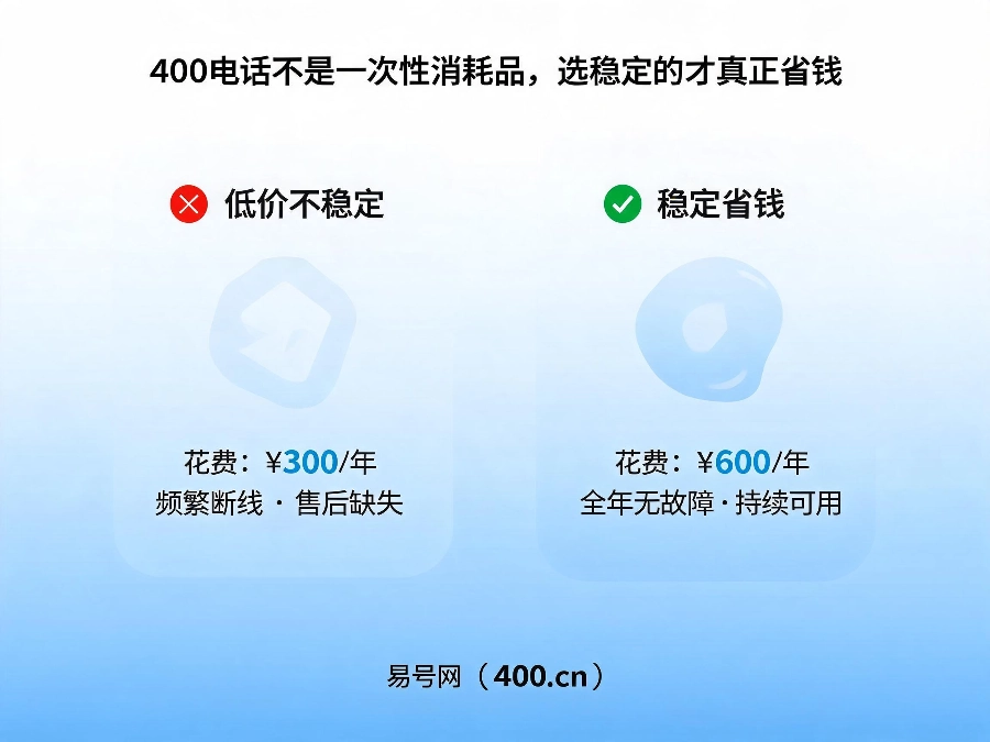 2026年400电话办理别只比价格长期稳定才值钱