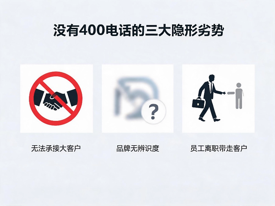初创公司没有400电话的三大隐形劣势