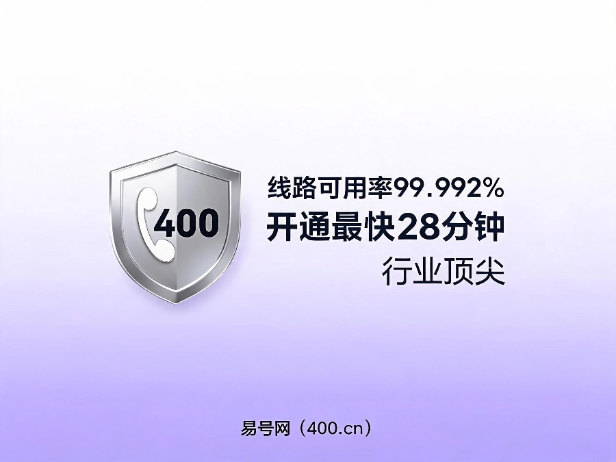 2026年6月易号网线路稳定和办理效率数据