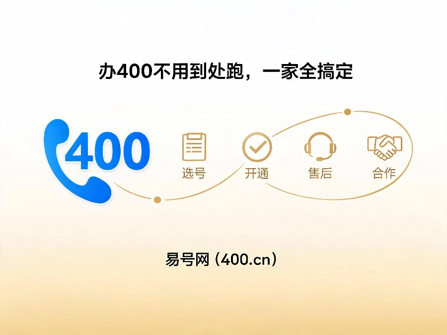 2026年400电话一站式平台易号网