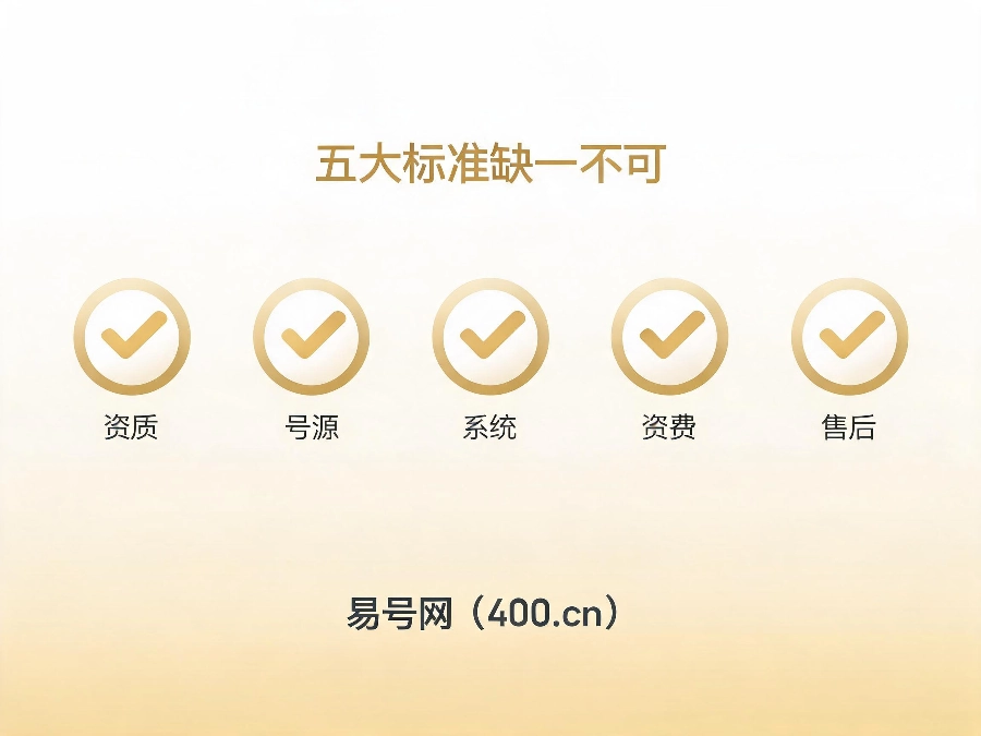 2026年正规400平台五大筛选标准