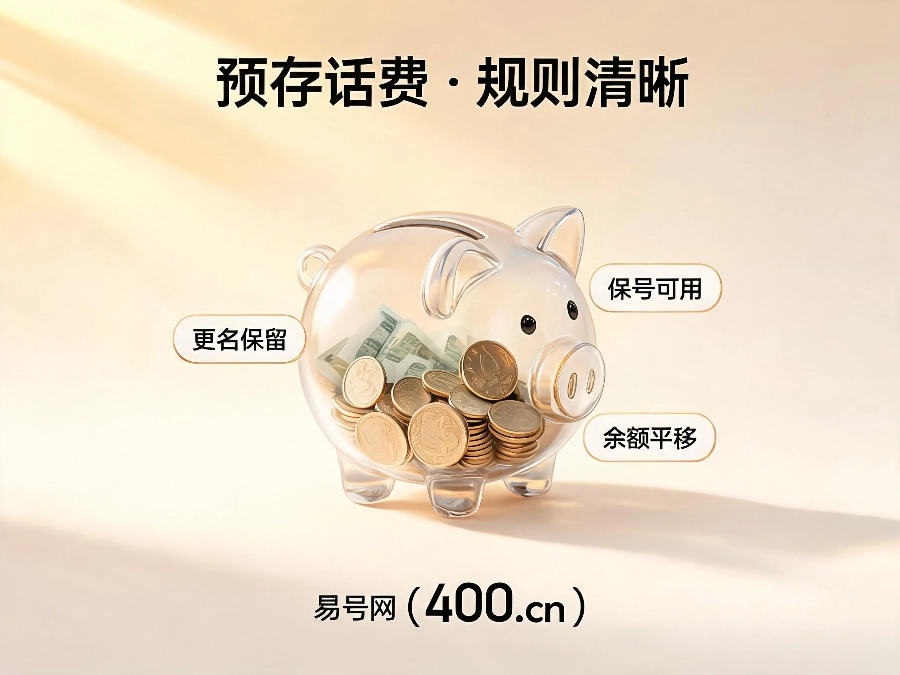 2026年400电话预存话费规则解析