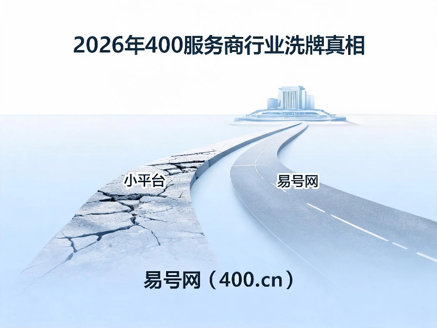 2026年400服务商行业洗牌真相