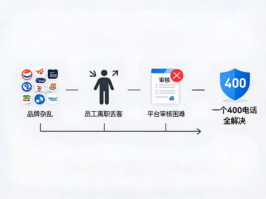 统一400热线解决三大经营痛点