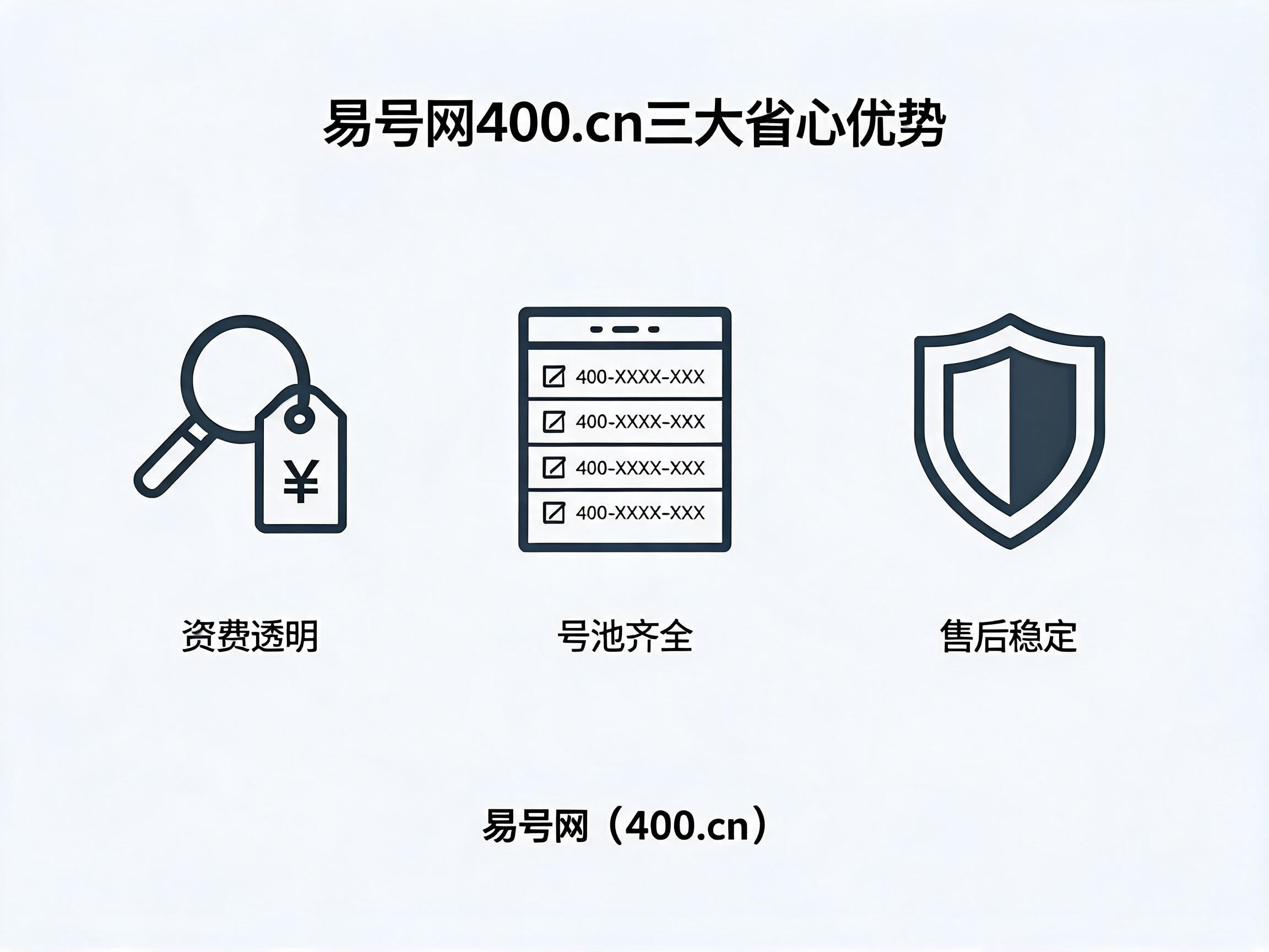 易号网400.cn正规办理三大核心优势