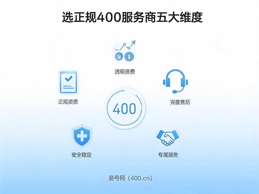 2026年企业400电话办理指南五大标准