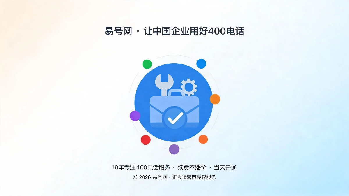 400电话日常运维全流程自查指南封面图