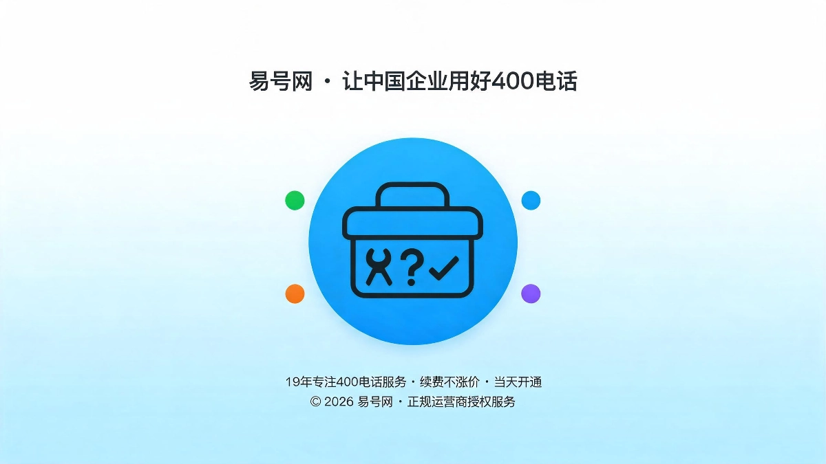 400电话日常使用一站式疑难解答封面图