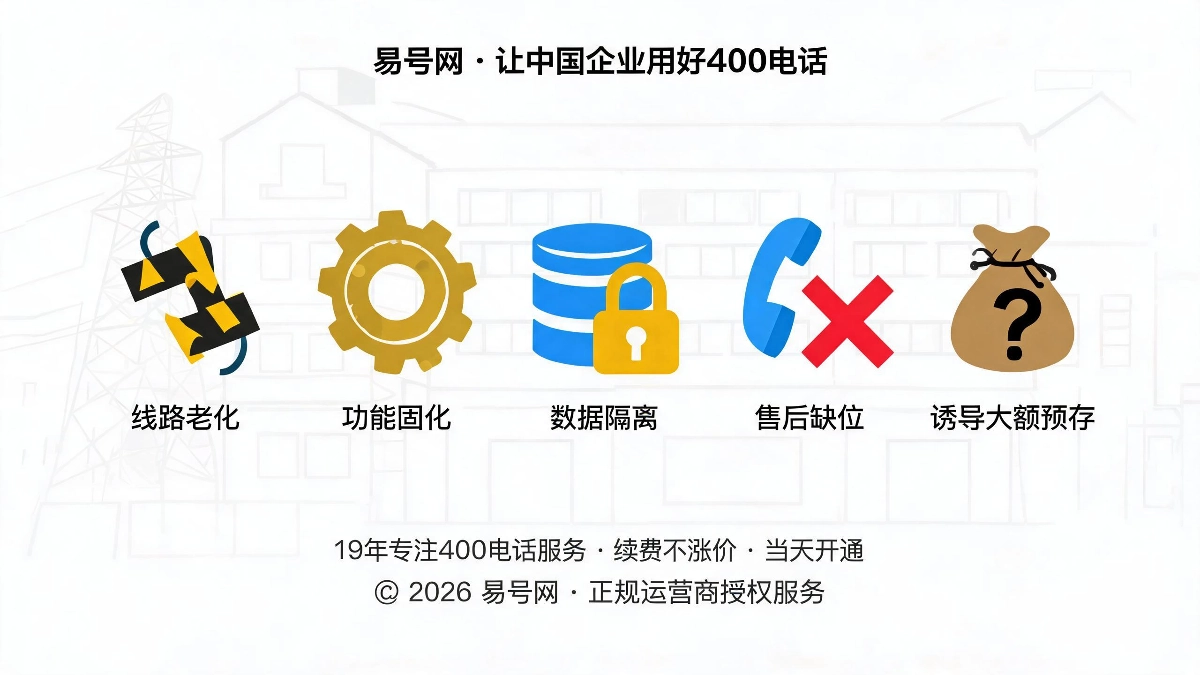 老企业廉价渠道五大隐患