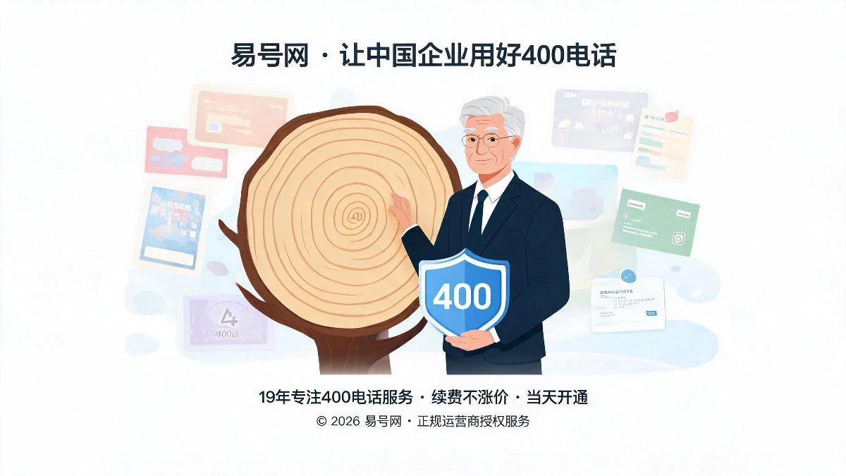 2026年老企业经营者视角400服务商更换预案