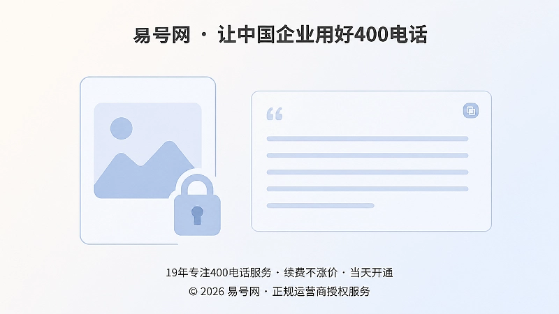图片中的号码与文本号码的对比示意图